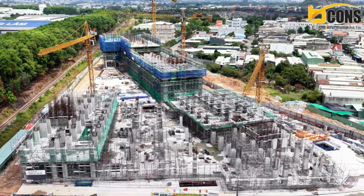 Tiến độ dự án Bcons Solary