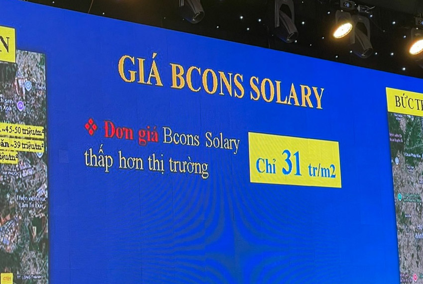 Đơn giá Bcons Solary