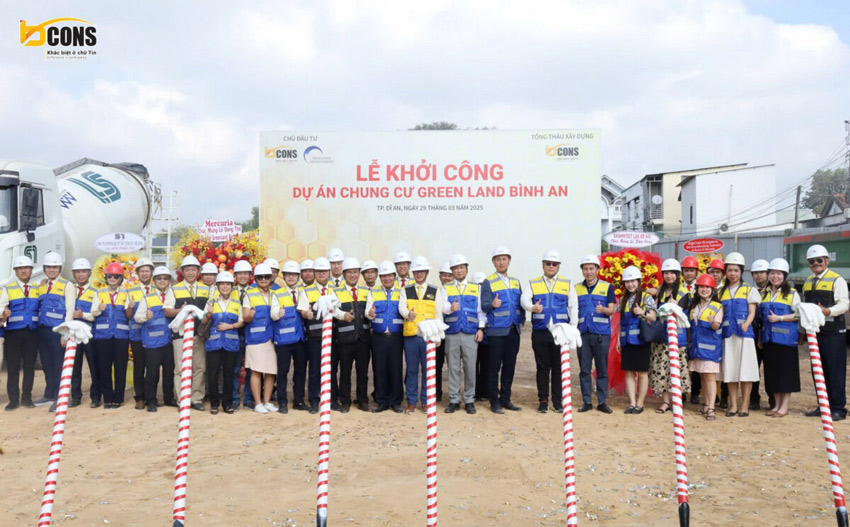 Lễ động thổ Bcons Asahi