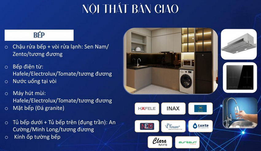 Nội thất bàn giao