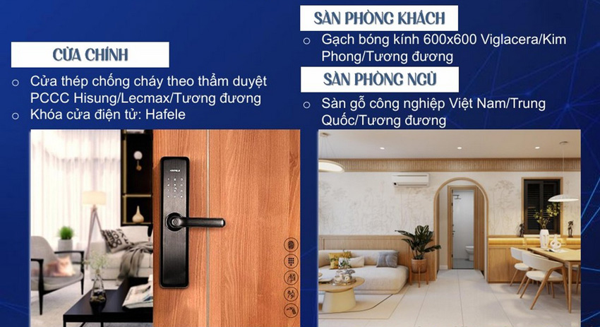 Nội thất bàn giao