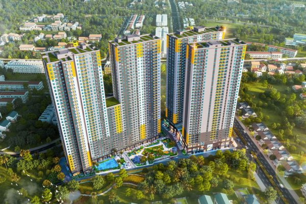Phối cảnh Bcons Solary