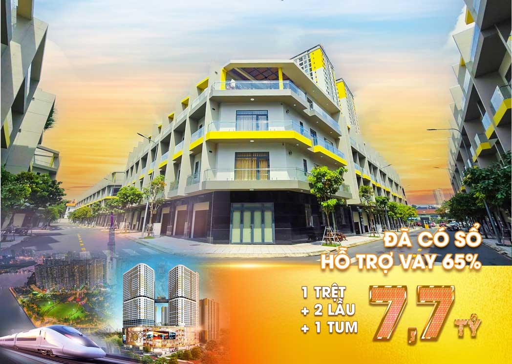 Nhà phố Bcons Uni Valley