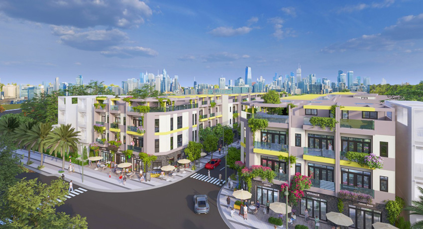 Phối cảnh Bcons Eden Park