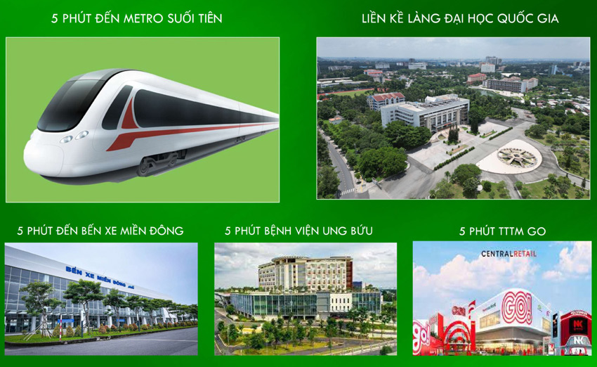 Tiện ích ngoại khu Bcons City – Tháp Green Diamond