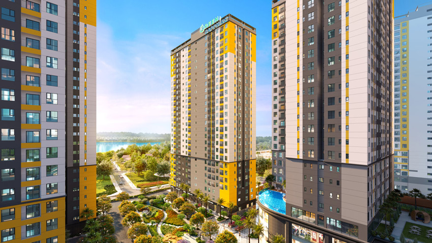 Bcons City – Tháp Green Sapphire